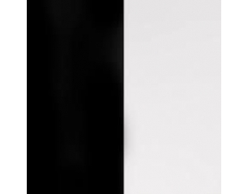 Vinyl Bague Noir/ Blanc 12 mm