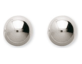Boucles d’oreilles boules argent 9 mm